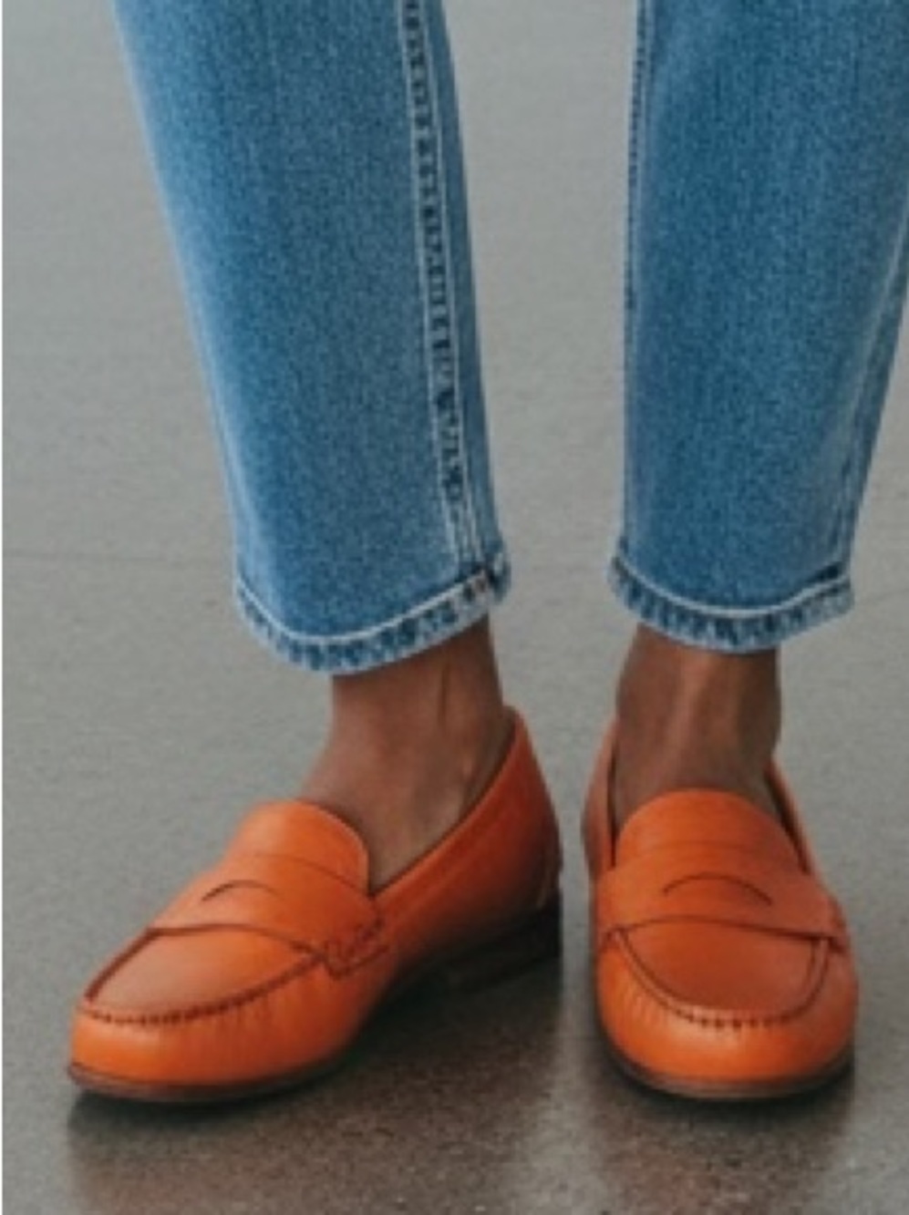 Cole Haan Penny Loafer - Orange